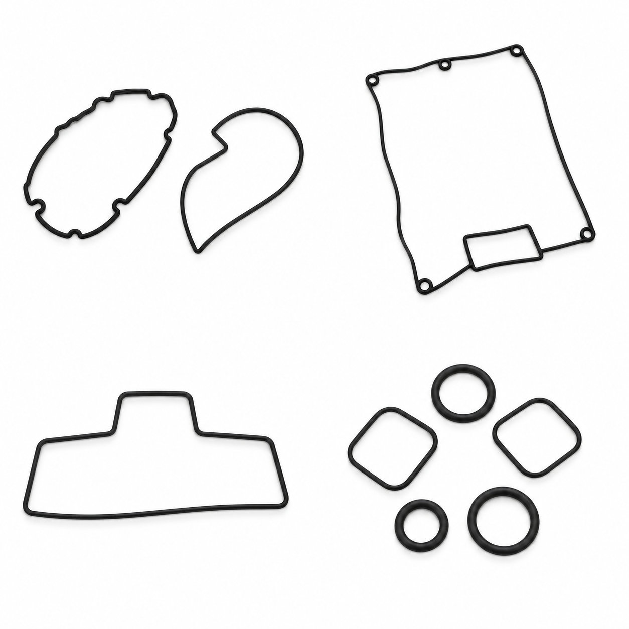 Rubber gasket seal rings/ nonstandard washers