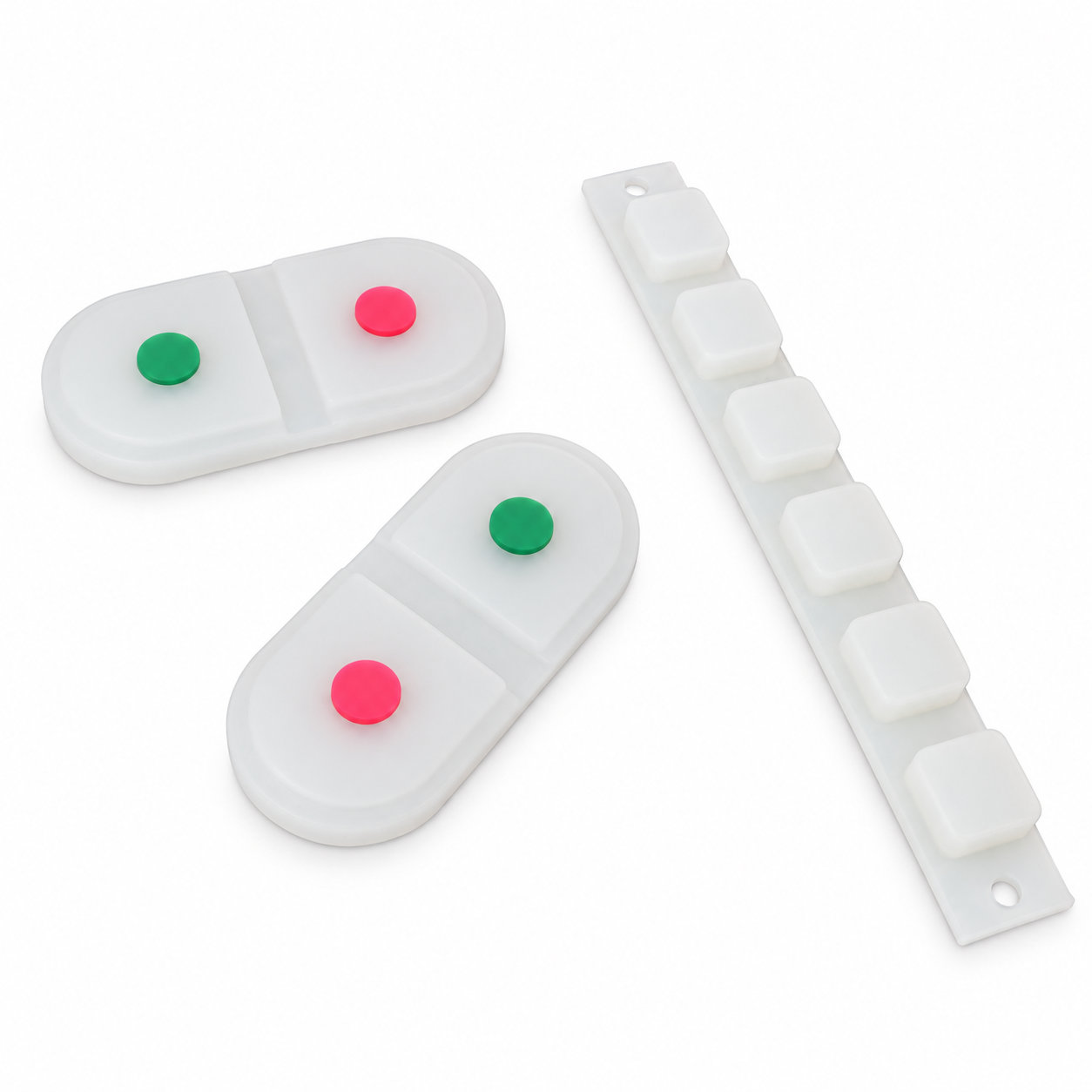 Custom silicone rubber push switch button silicone keypad