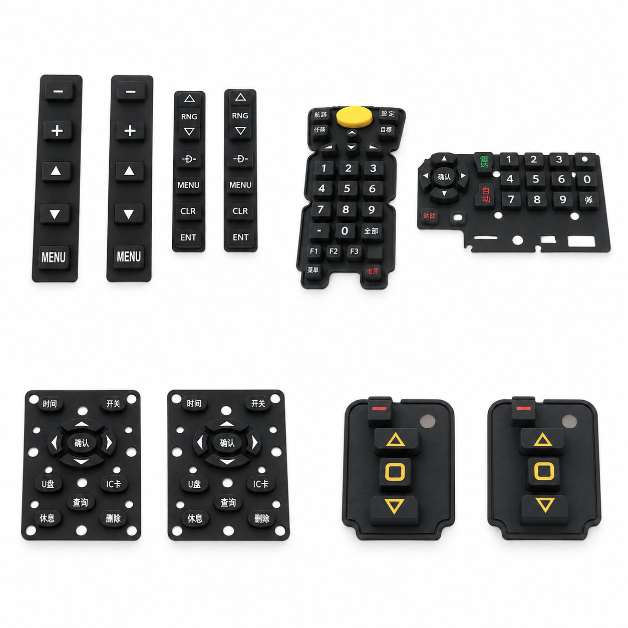 OEM Welcomed conductive silicone rubber keypads