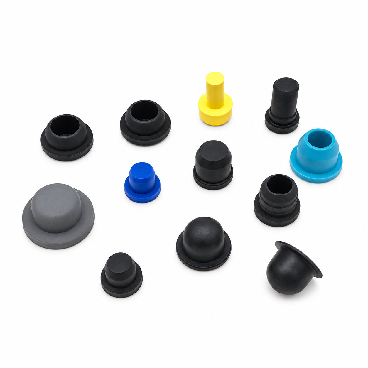 Custom made chemical resistant rubber stopper
