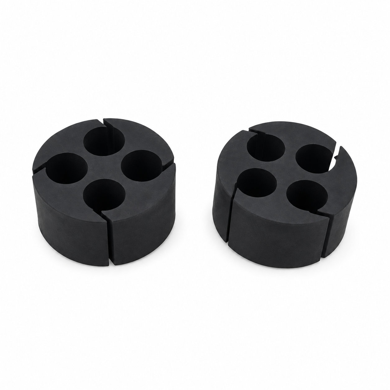 Anti vibration grommet push in with four holes