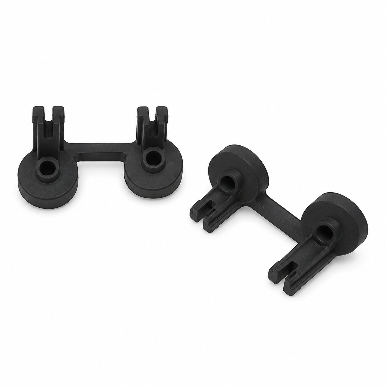 Anti vibration rubber stopper snap-in bumper