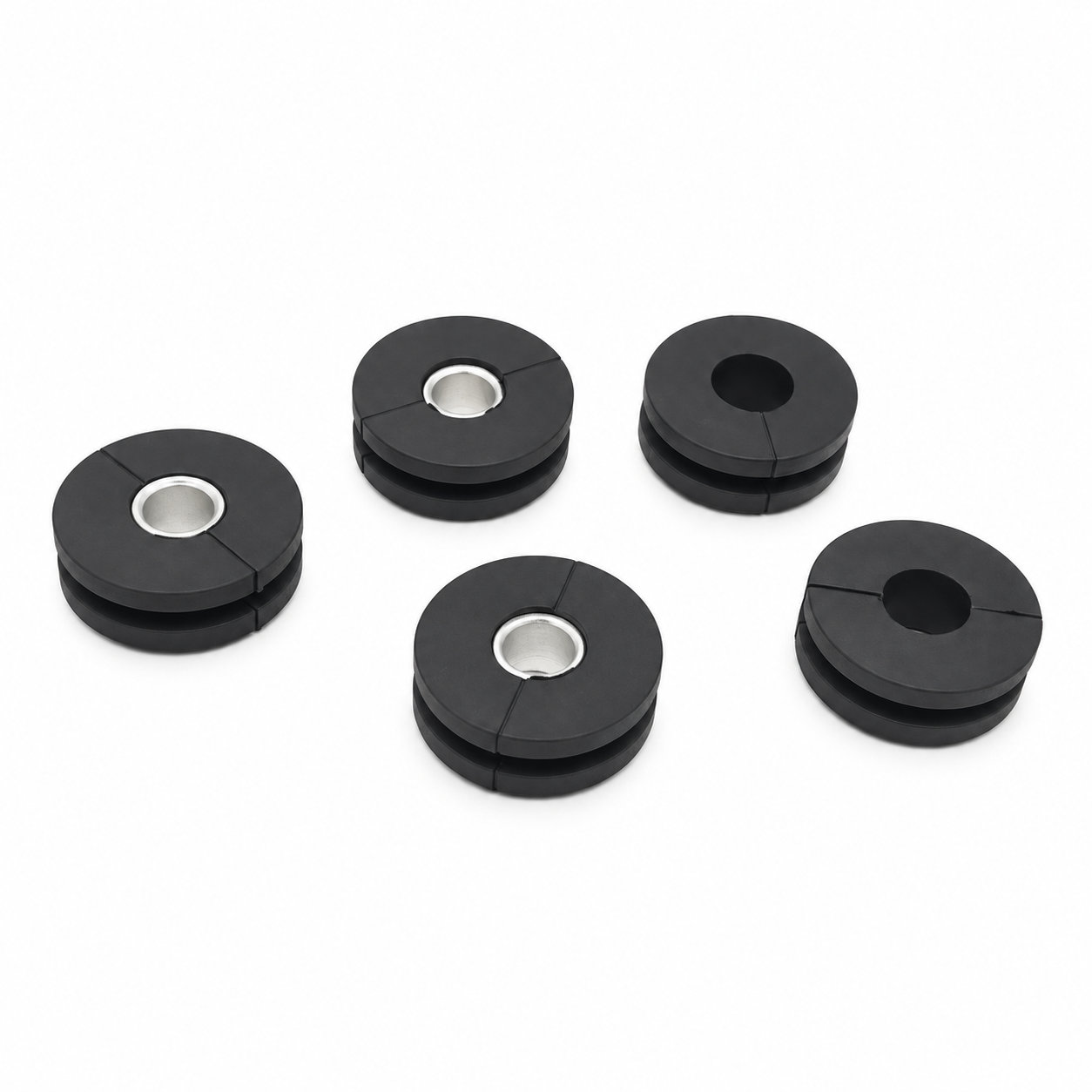 Desktop power grommet/ grommet panels curtains