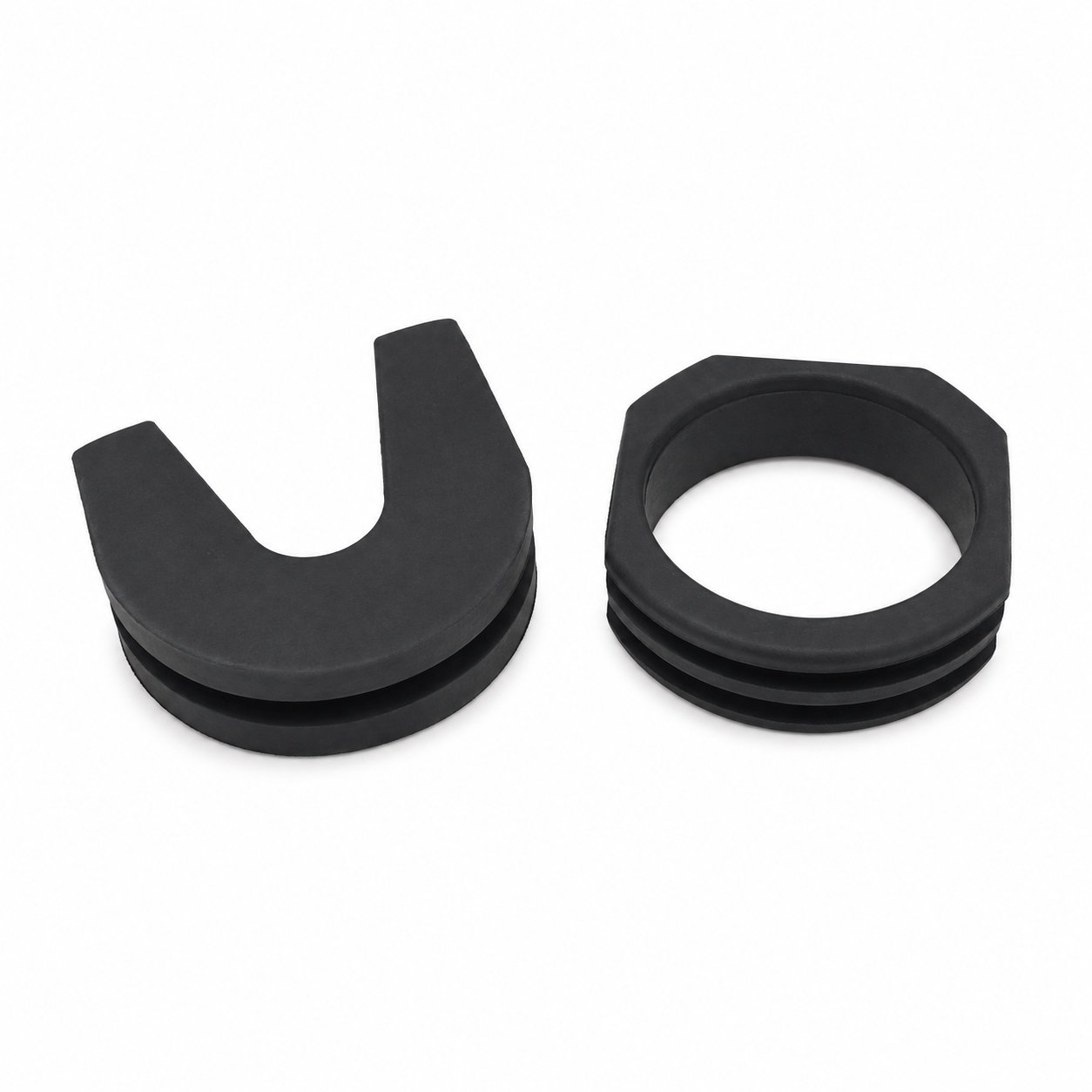 Silicone vibration grommet threaded rubber grommet