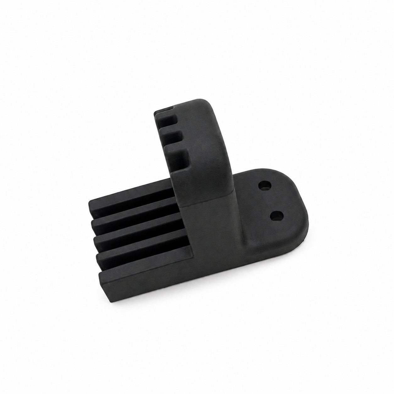 L shape corner bumper for shock absorber
