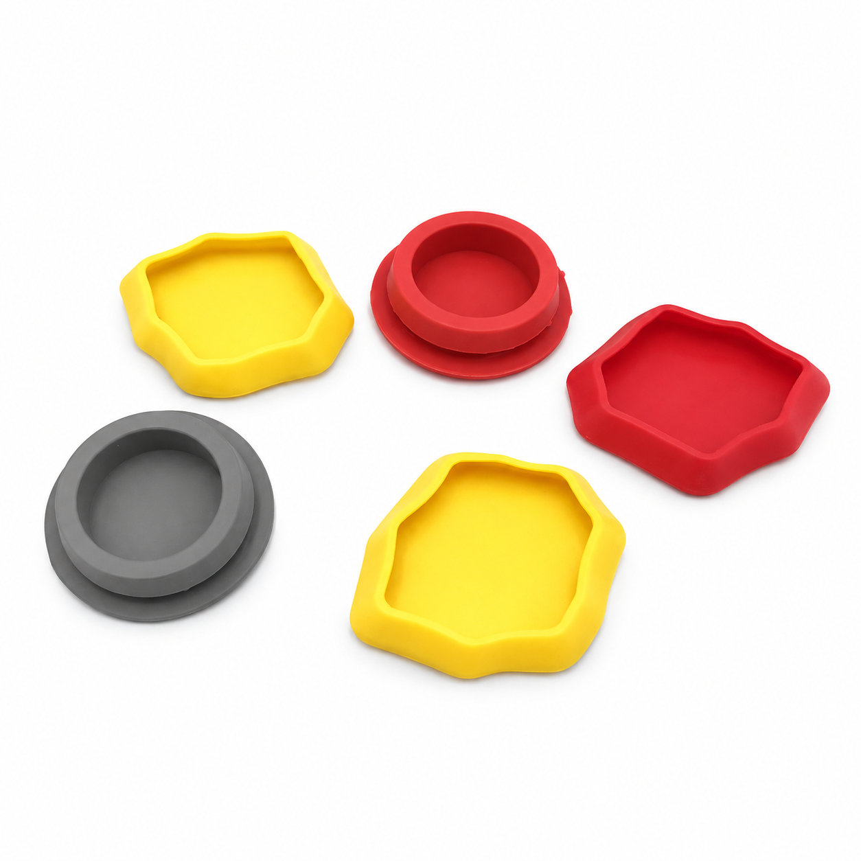 Soft rubber bottle cap seal dustproof silicone plugs