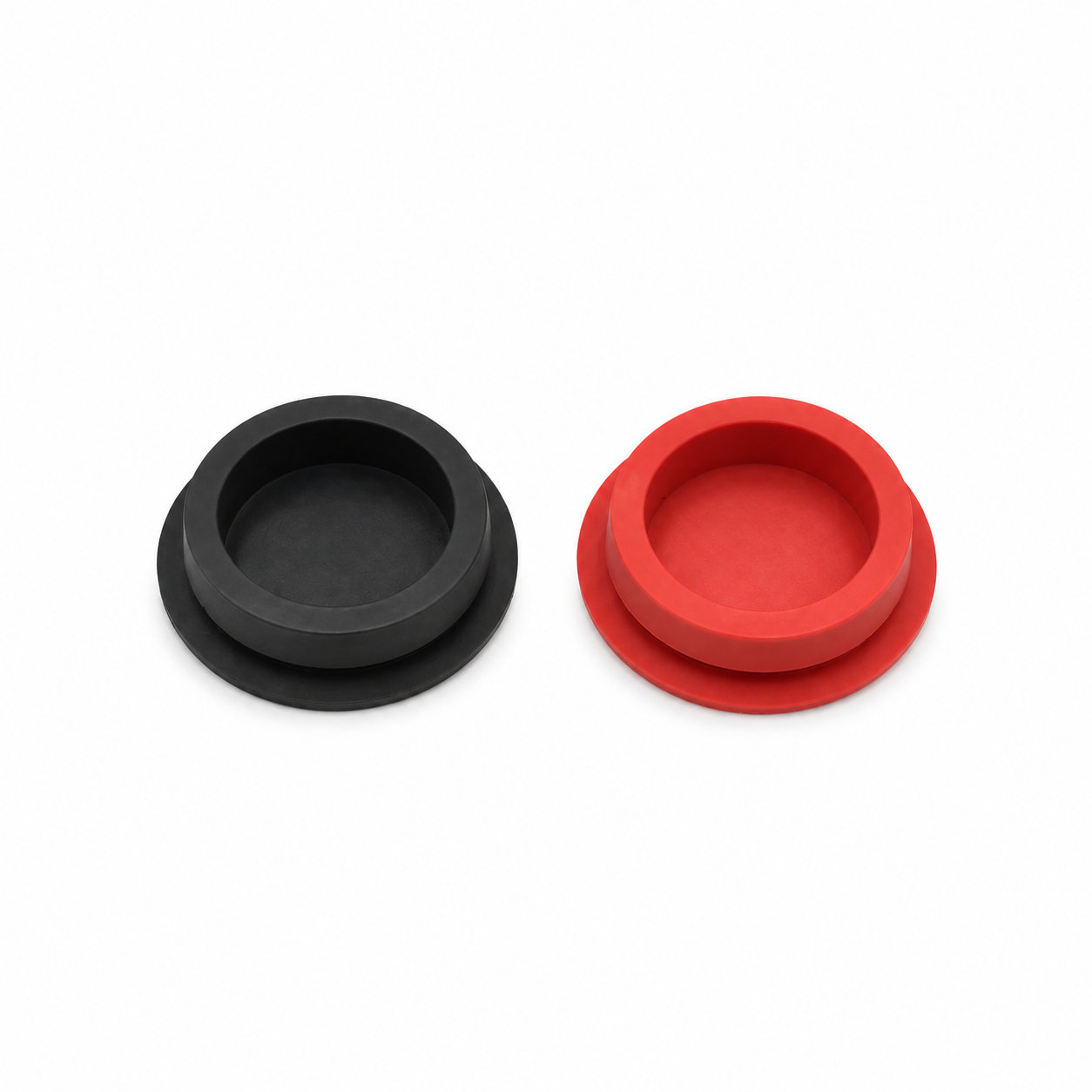 Rubber expansion plug for holes in various custom colors