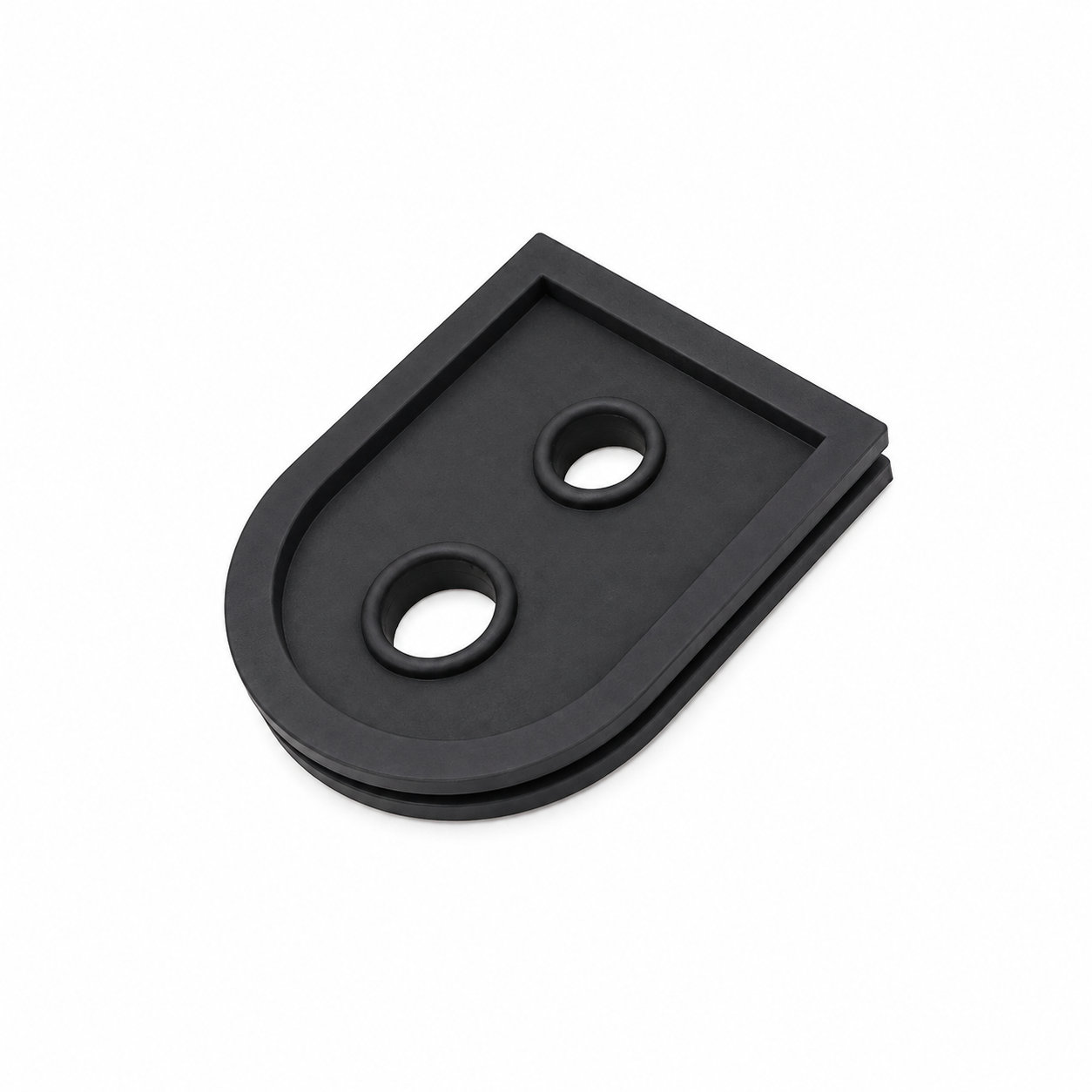 Push in rubber wire through grommet for harness
