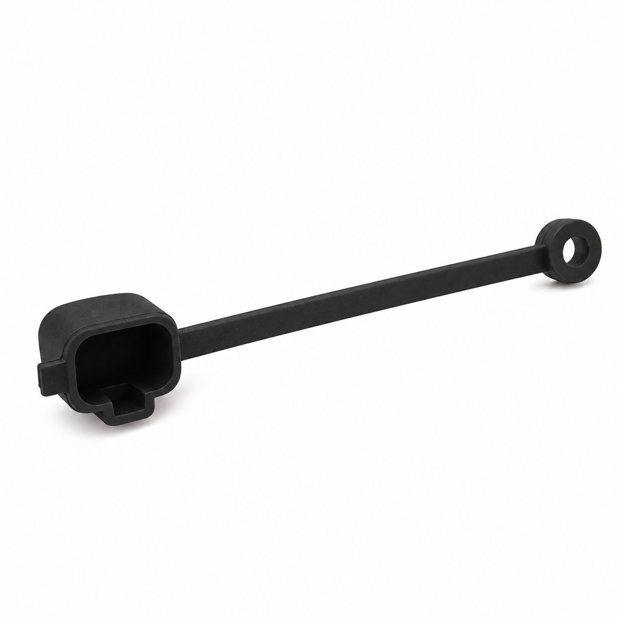 Flexible rubber usb end cap waterproof silicone cap
