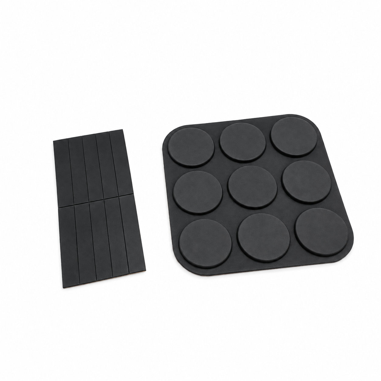 Rubber die cutting pad/ Rubber bumper with 3m adhesive