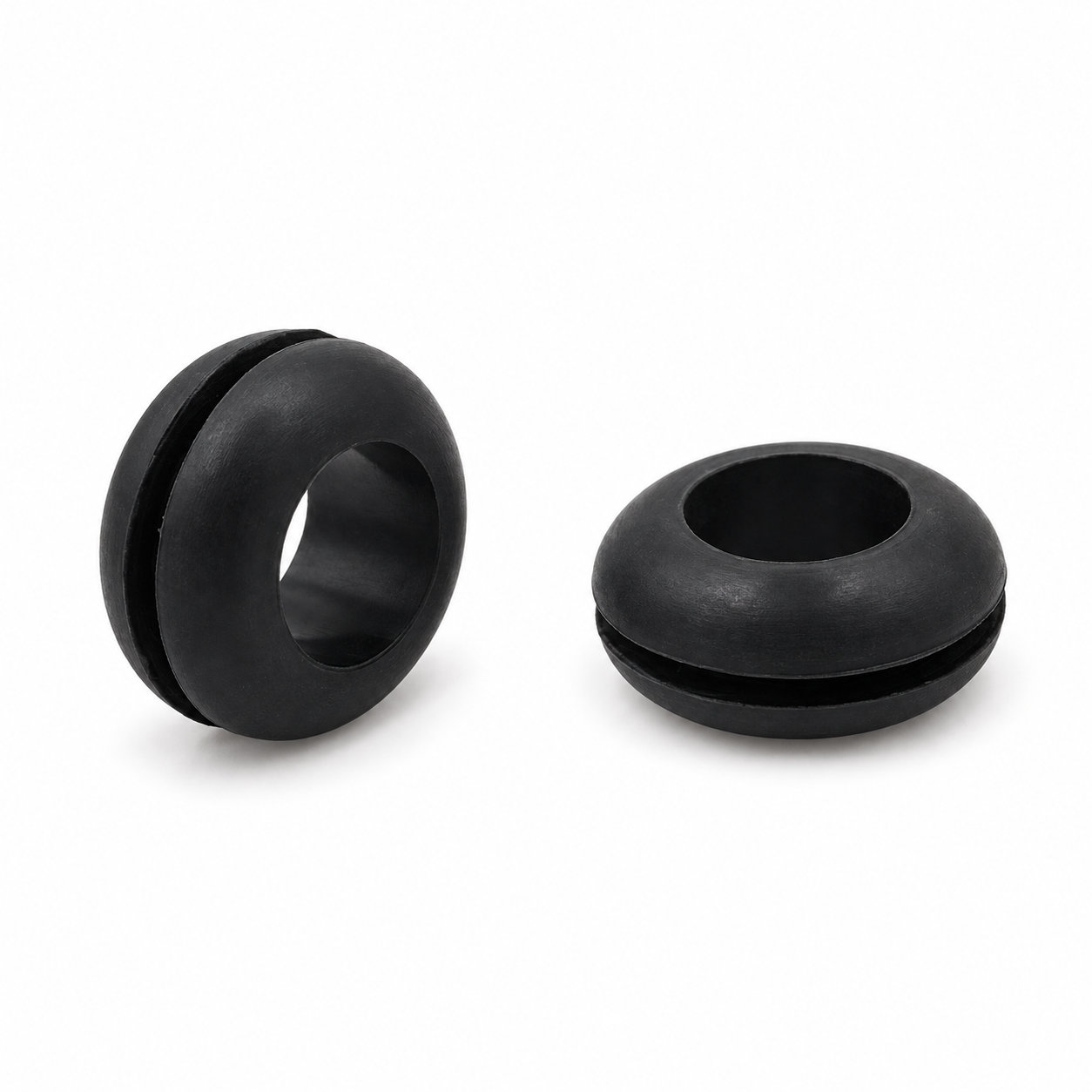 Custom molded nitrile small rubber grommet