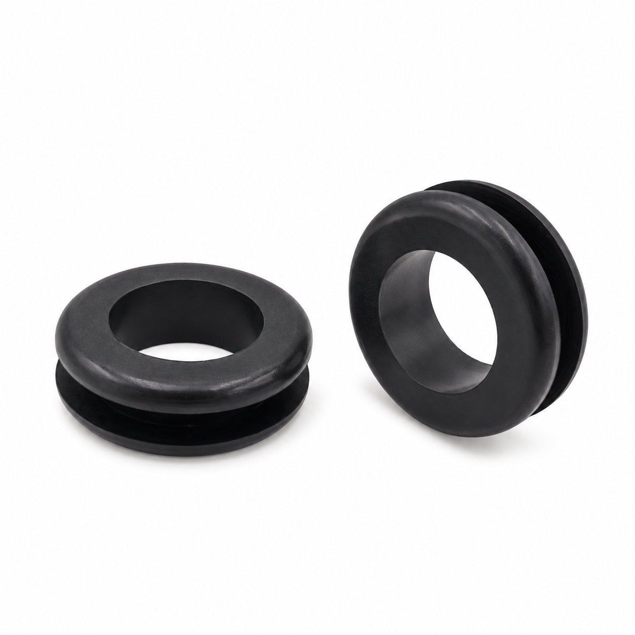 Abrasion resistant rubber waterproof grommet