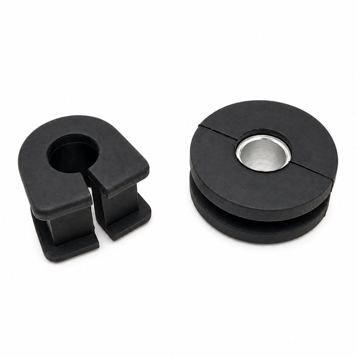 Custom made CR EPDM SBR push in rubber grommets