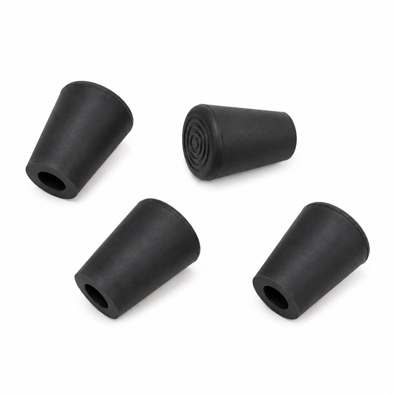 Good quality rubber caps non-slip walker tips