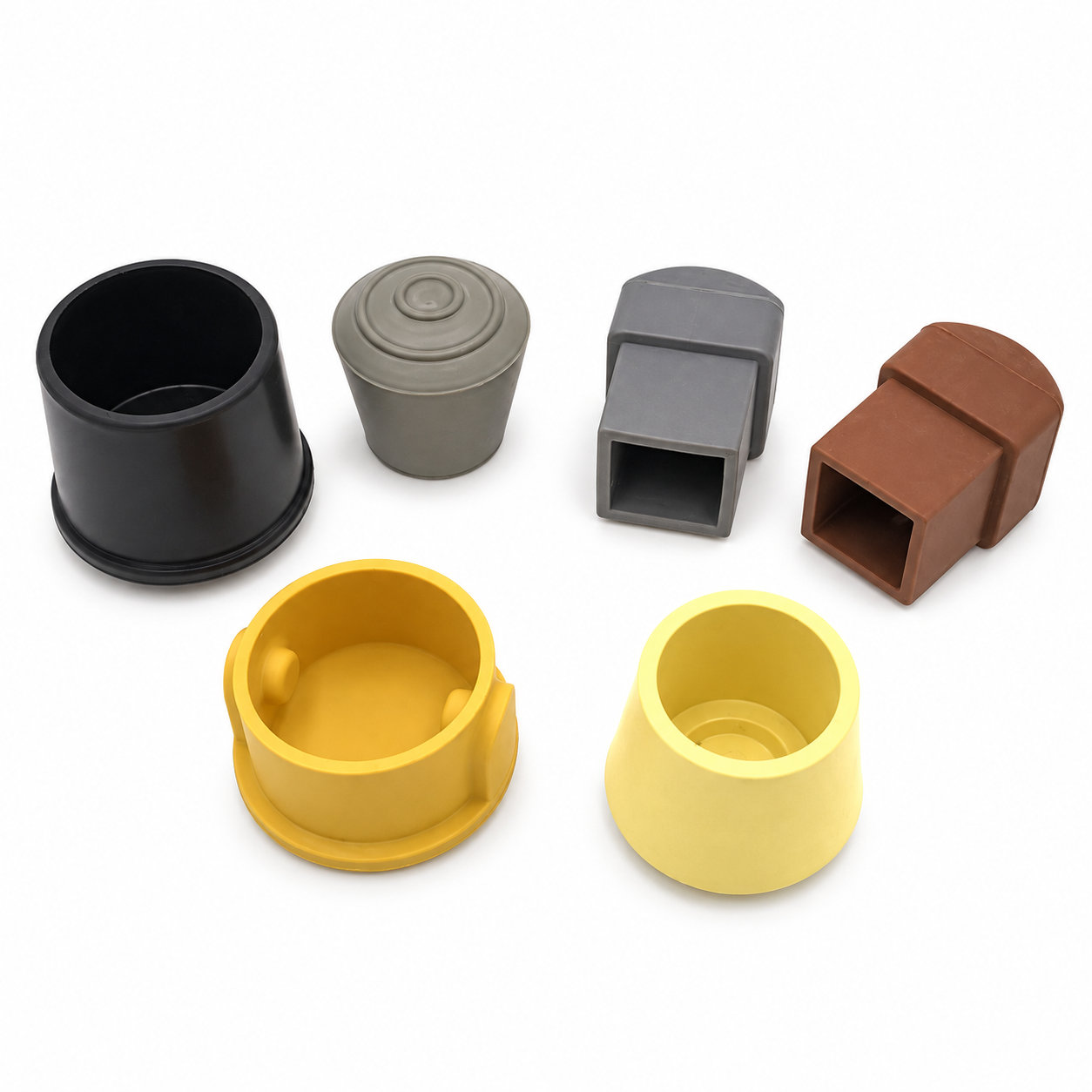 Silicone Rubber Chair Feet Rubber Crutch Ends Tips