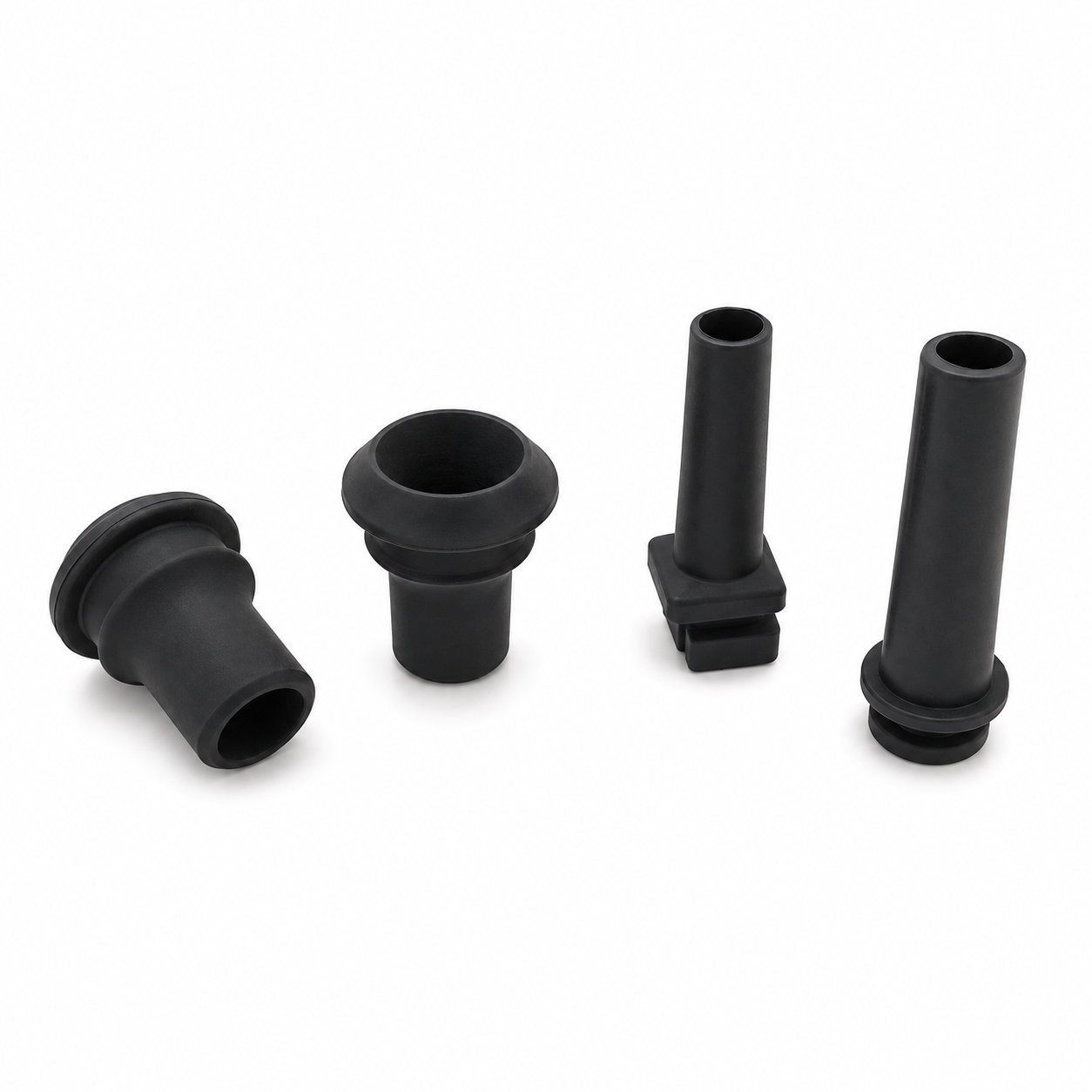 Cable strain relief waterproof rubber sleeve grommet