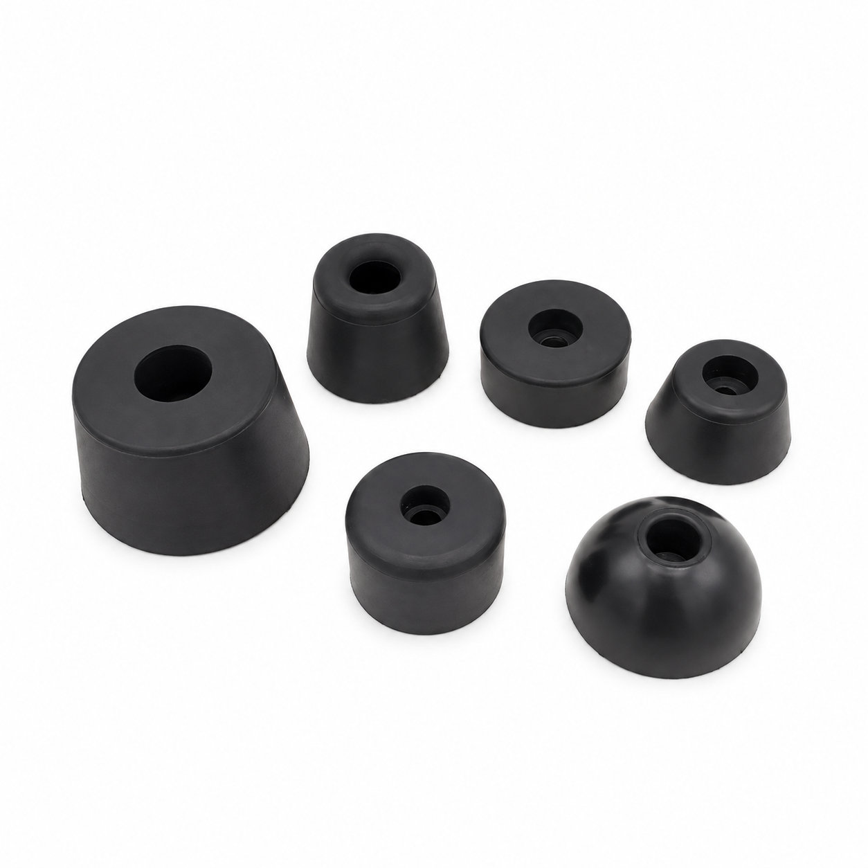 Custom made silicone rubber stool feet for ladder