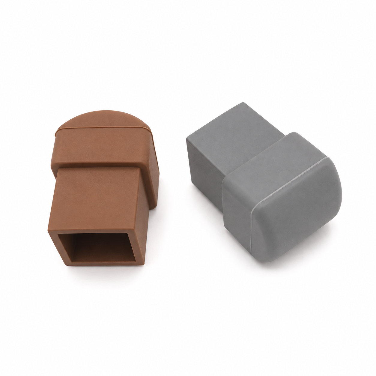 13mm Rubber protector end caps square rubber cover