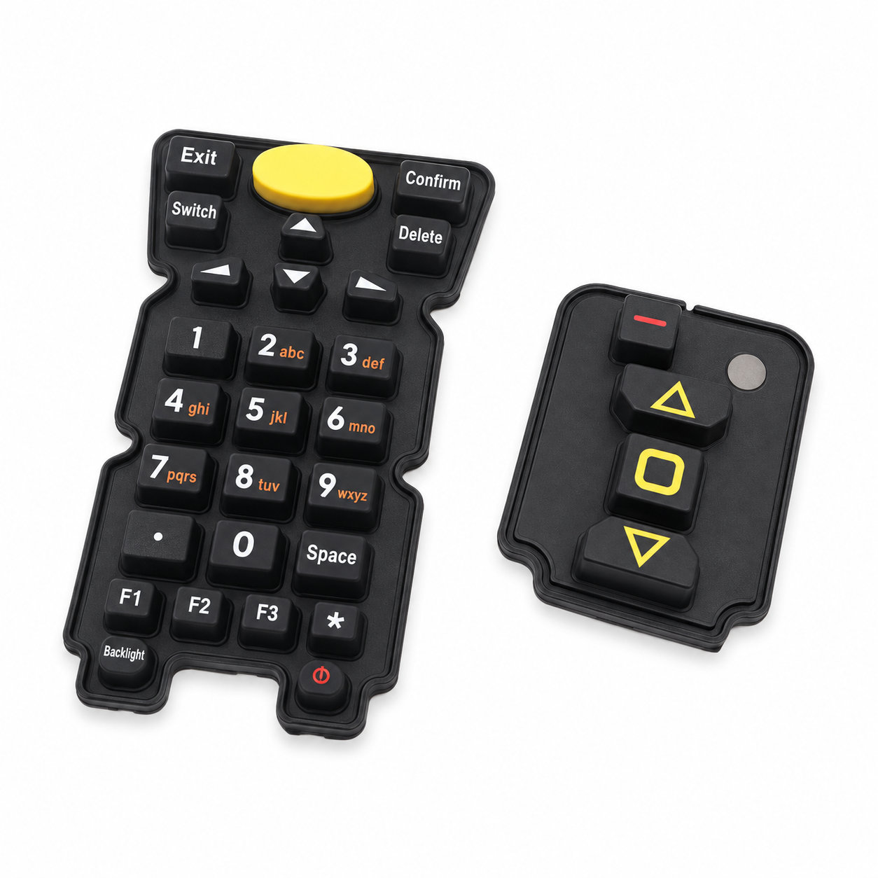 Custom remote button keypad silicone keyboards