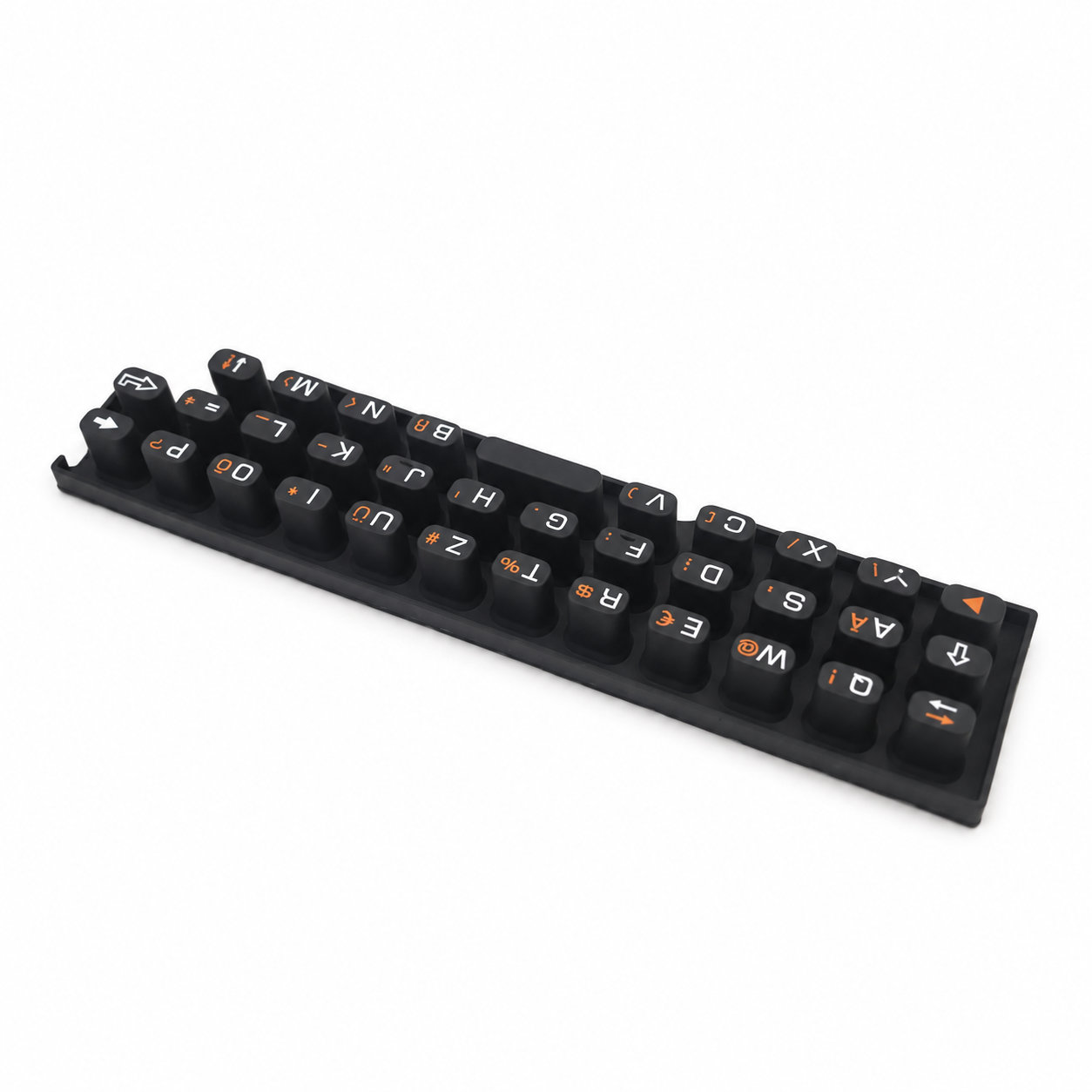 Rubber industrial keyboard silicone keypad buttons