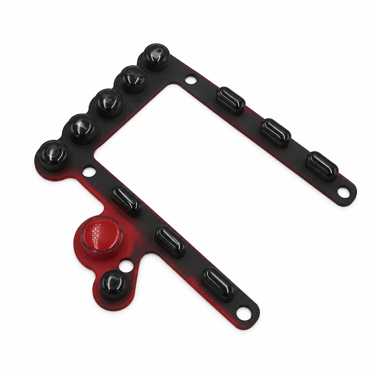 China supplier factory price rubber control keypad