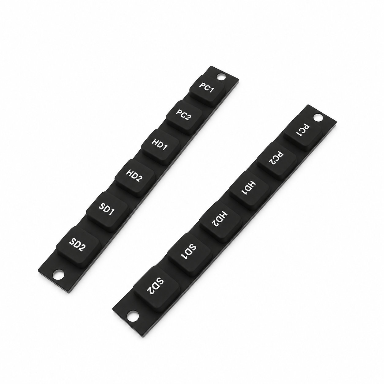 Rubber keypad for electronics silicone push button