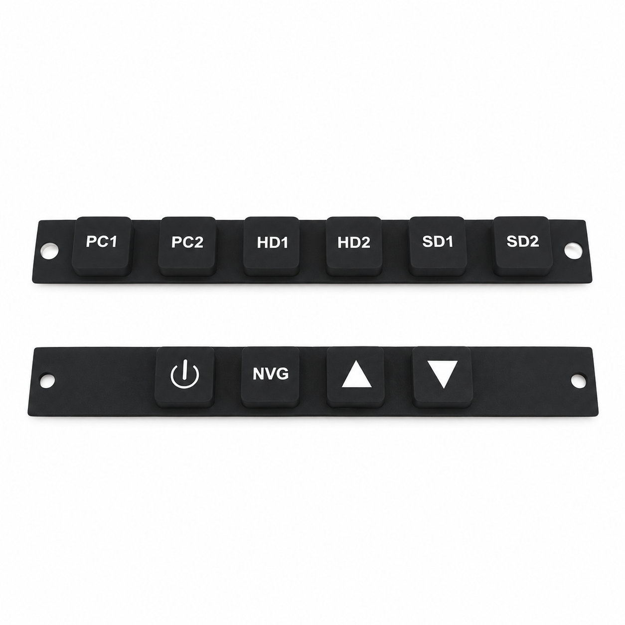 Factory customized rubber silicone keypad