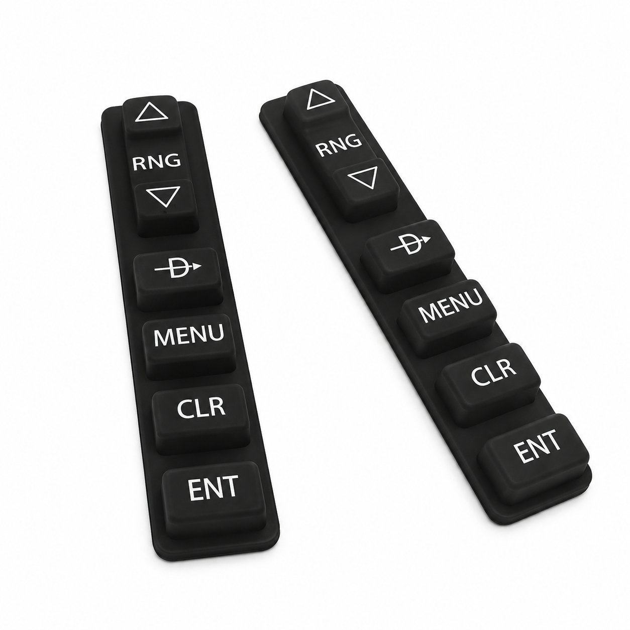 Conductive carbon pill keypad silicone keypad