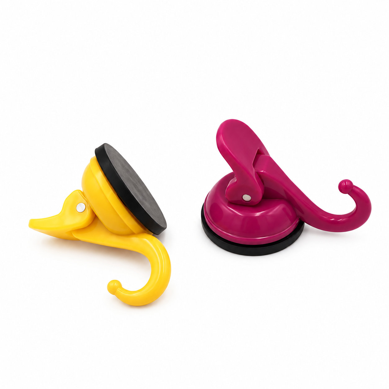 Industrial Vacuum Glass PVC locking suction cup hook
