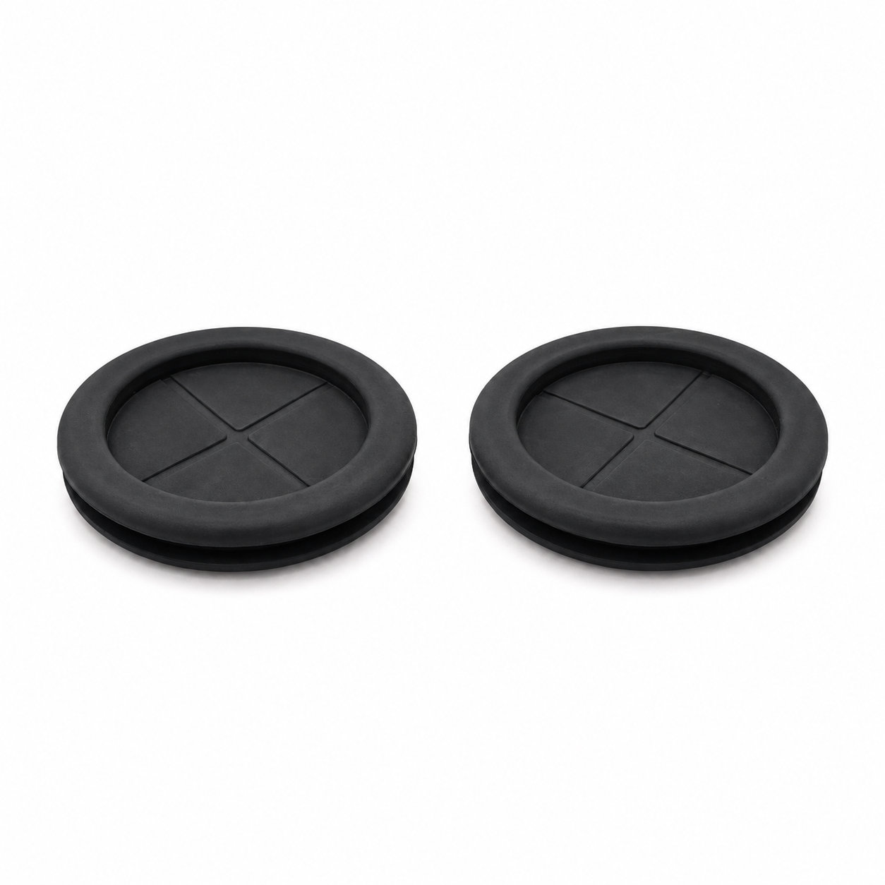 Custom made silicone flat blind rubber grommet