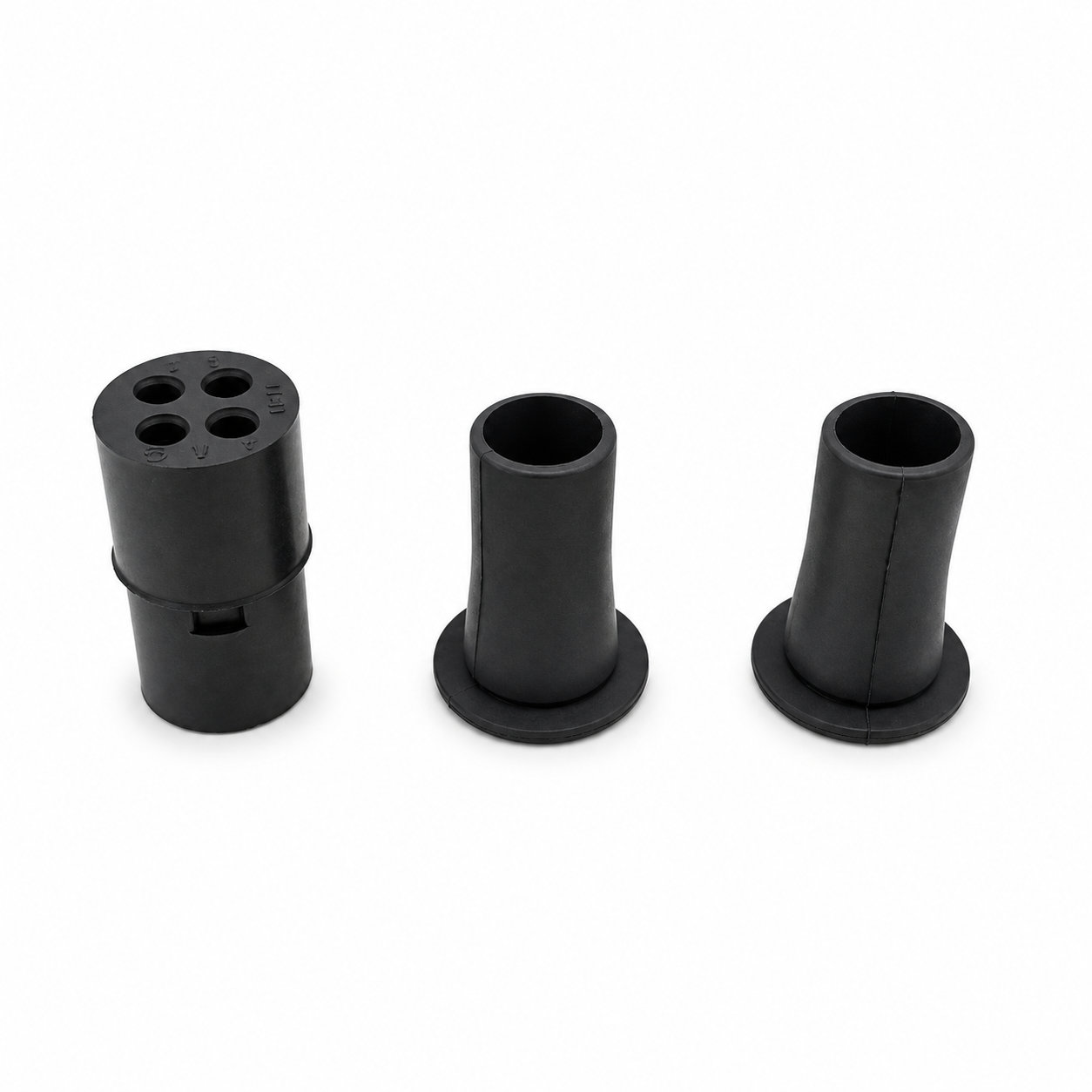 Custom rubber grommet sleeves