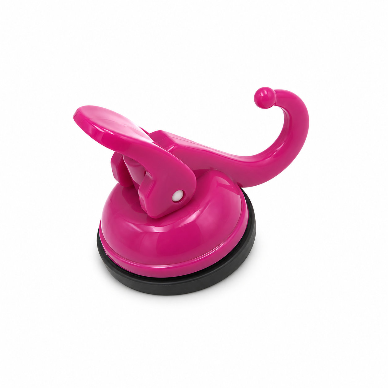 Plastic suction cups with hook