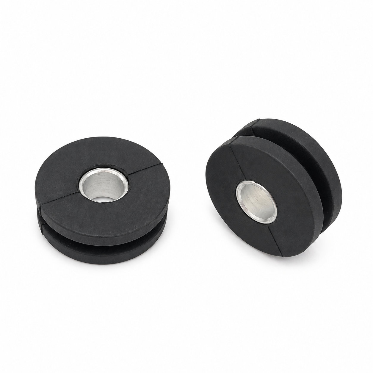 Rubber electrical cord grommet