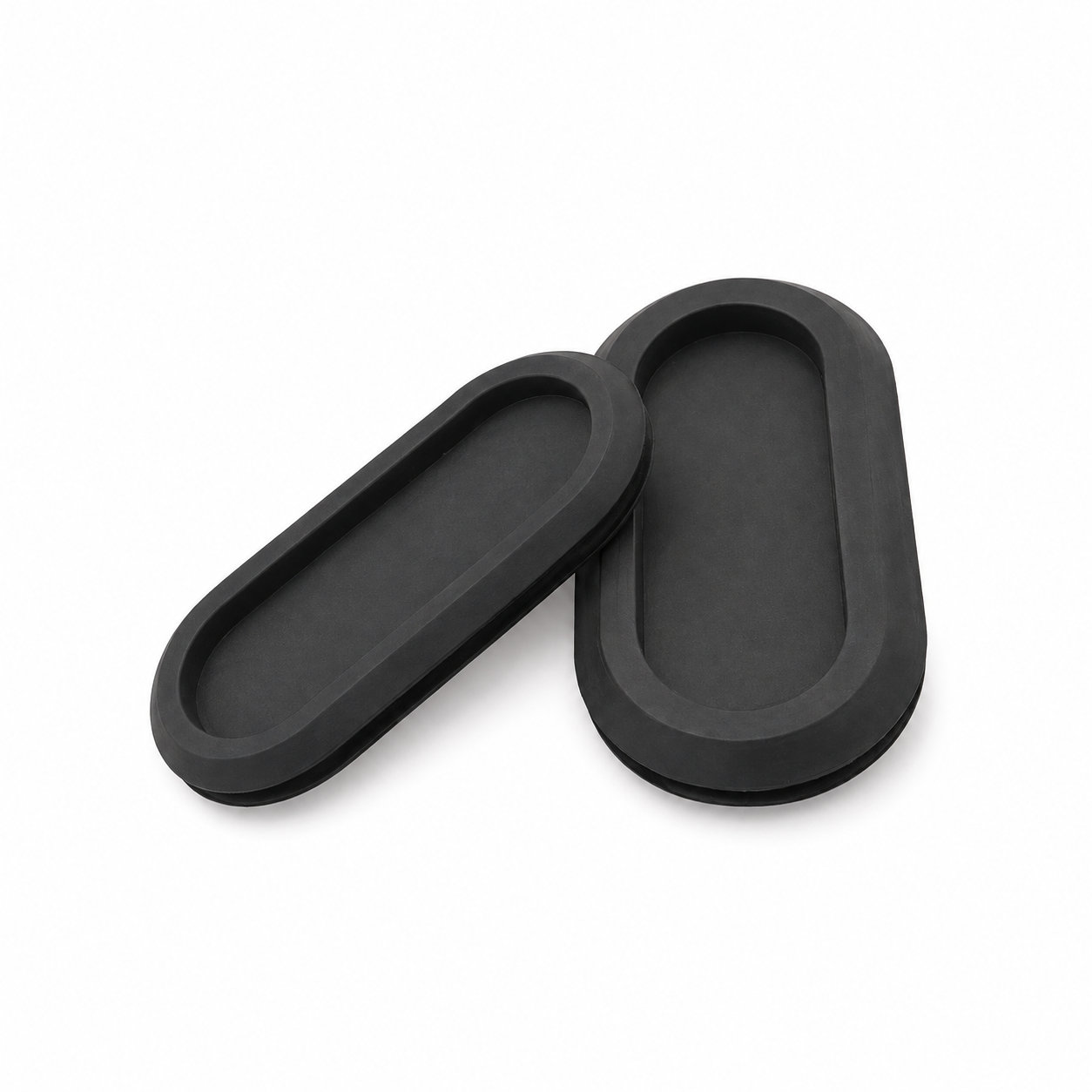 Flat cable sealing rubber grommet