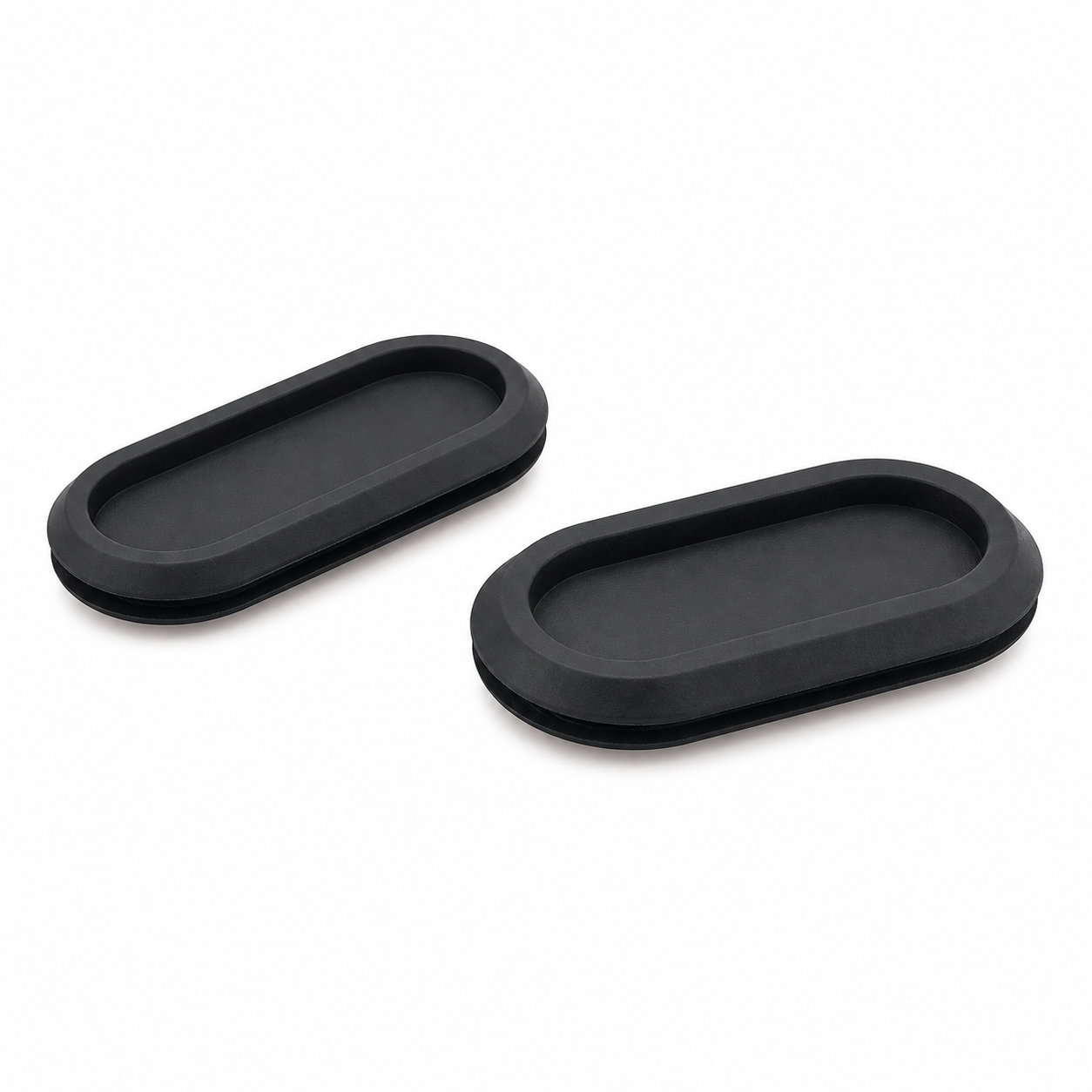Custom made rubber blind oval grommet