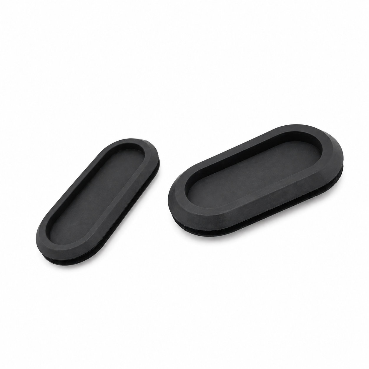 Oval Blind Rubber Grommet for Cable