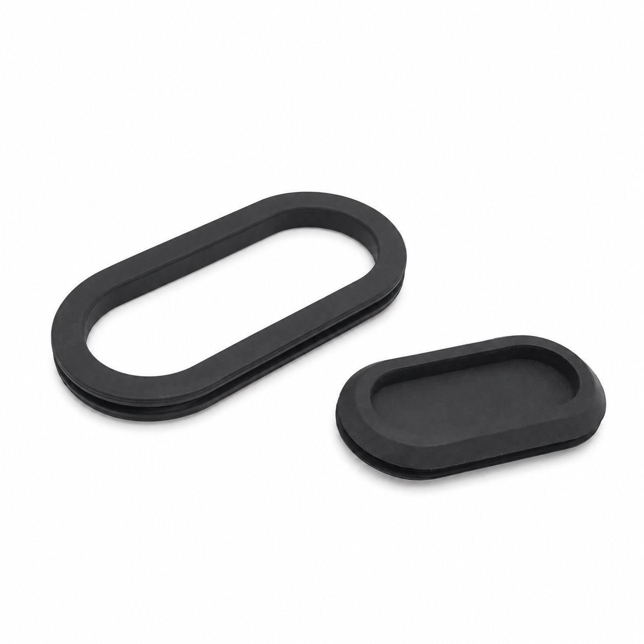Oval flat cable silicone rubber grommets