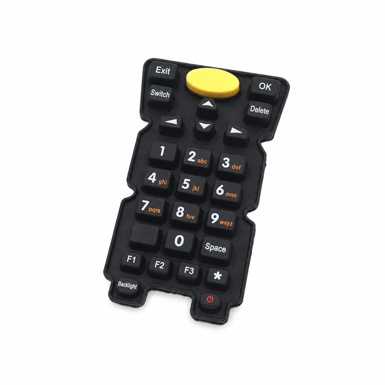 mechanical silicone keypad remote buttons