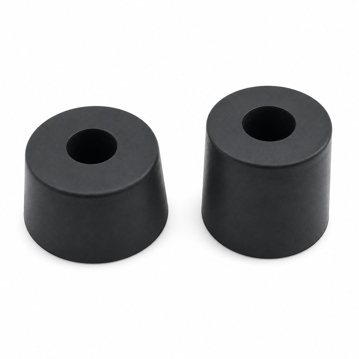 Non slip rubber bumper feet with washer inside