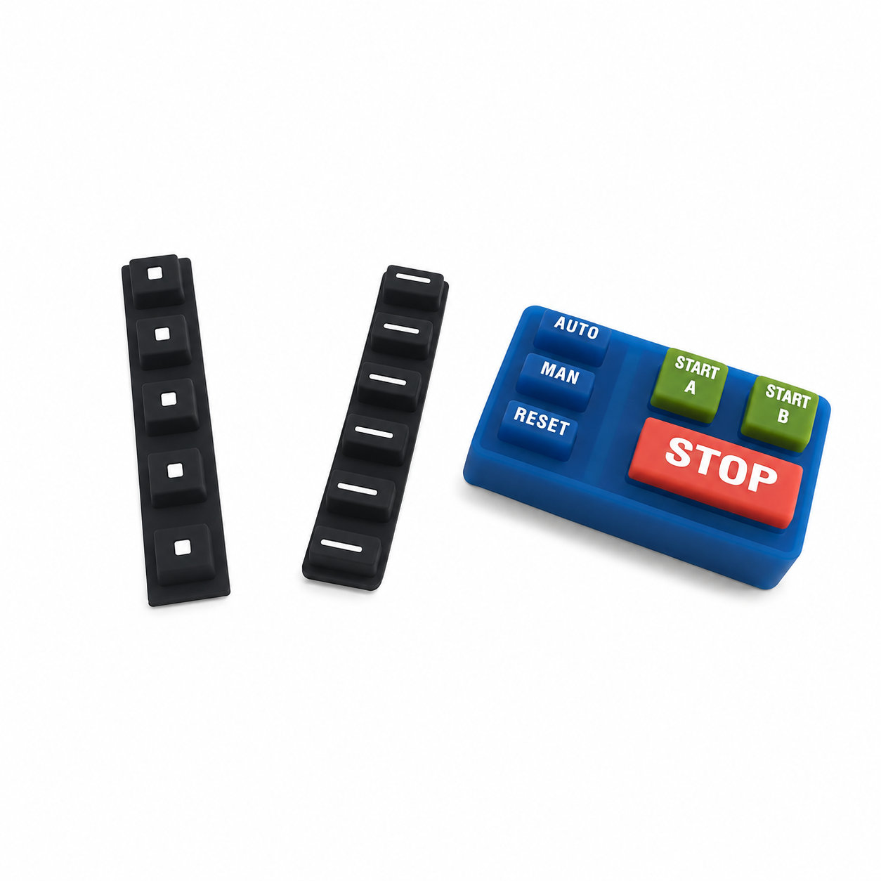 Silicone electronic keypads Rubber push buttons