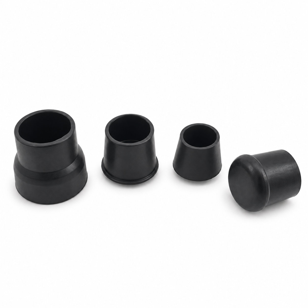 Custom walker tips walking stick crutch rubber feet