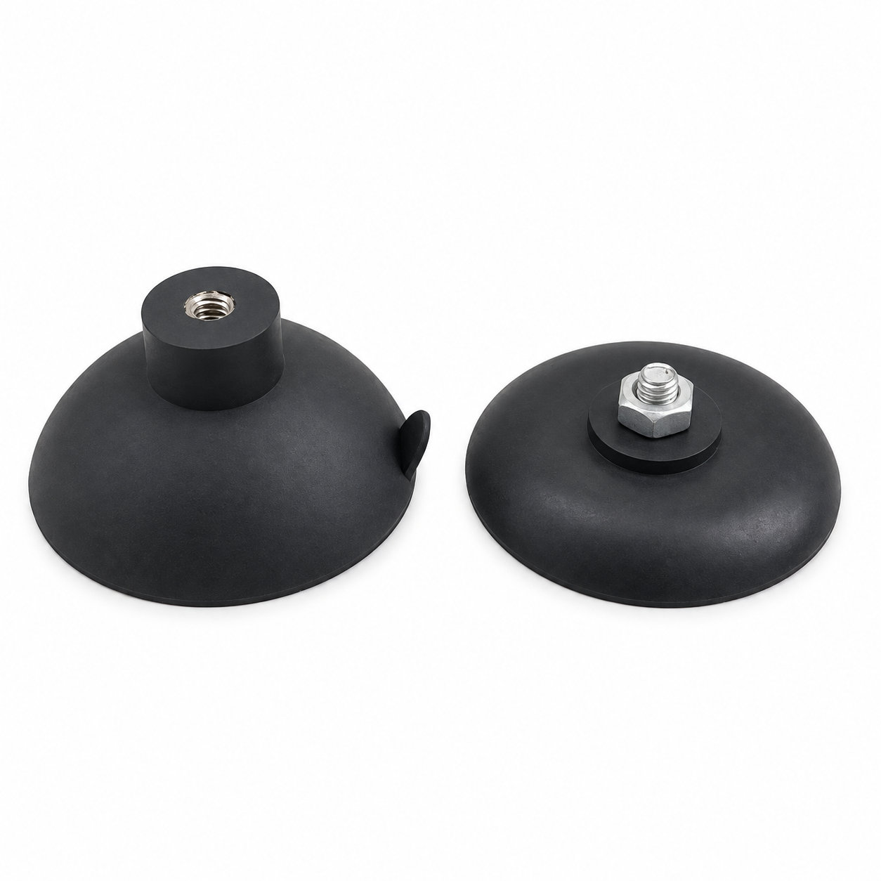 75mm rubber suction cup with M8 screw