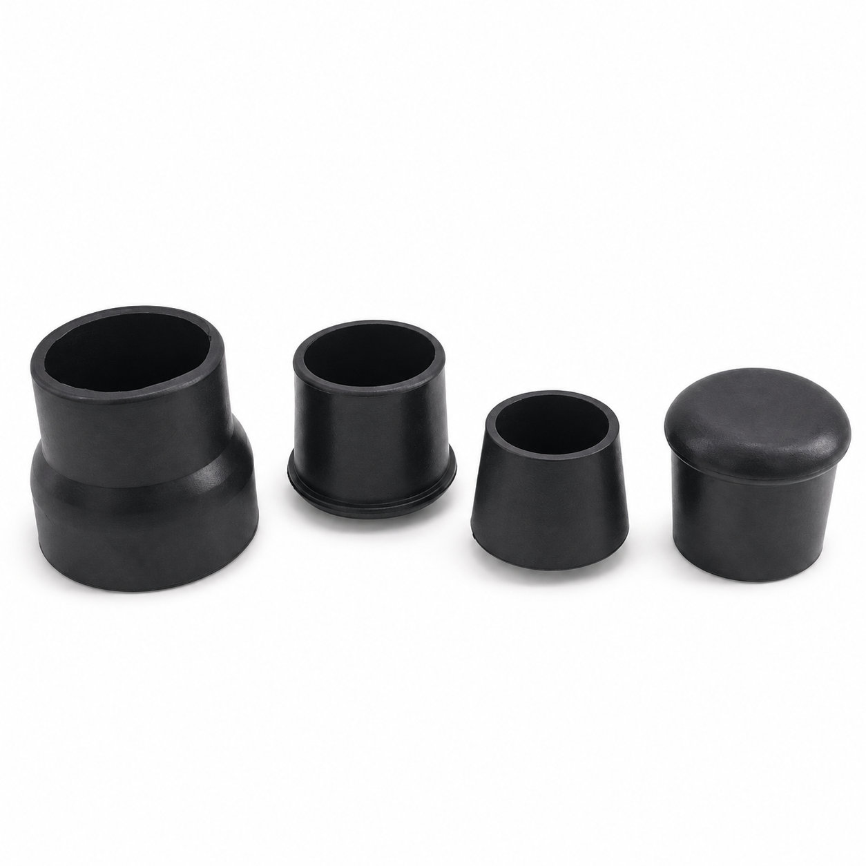 Custom silicone rubber tip caps